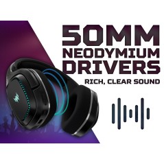 Acer Predator Galea 550 Gaming Headset - Ultimate Sound Experience | GP.HDS11.01J